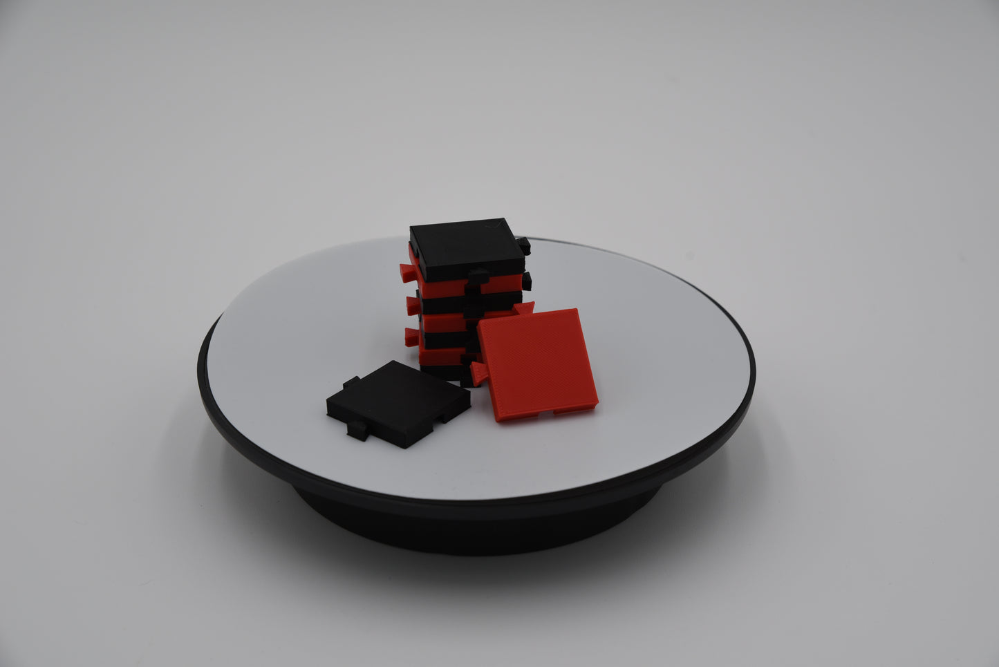 Dragon's Dominion Chess Board Tiles - Red and Black