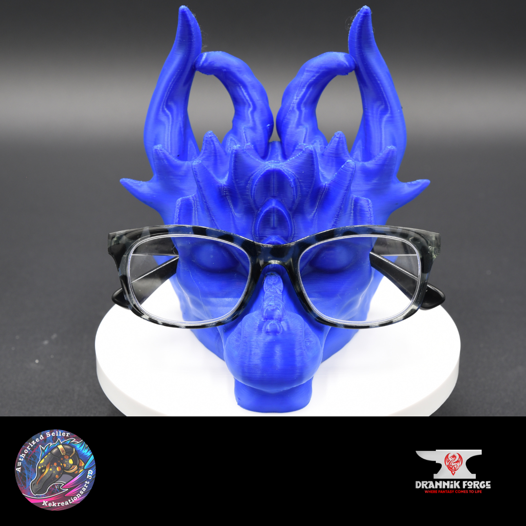 Blue Mythic Dragon Spectacle Holder